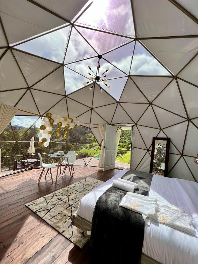 Hotel Golden Glamping Guatavita Esterno foto