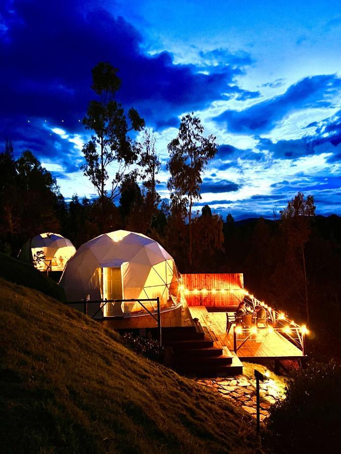 Hotel Golden Glamping Guatavita Esterno foto