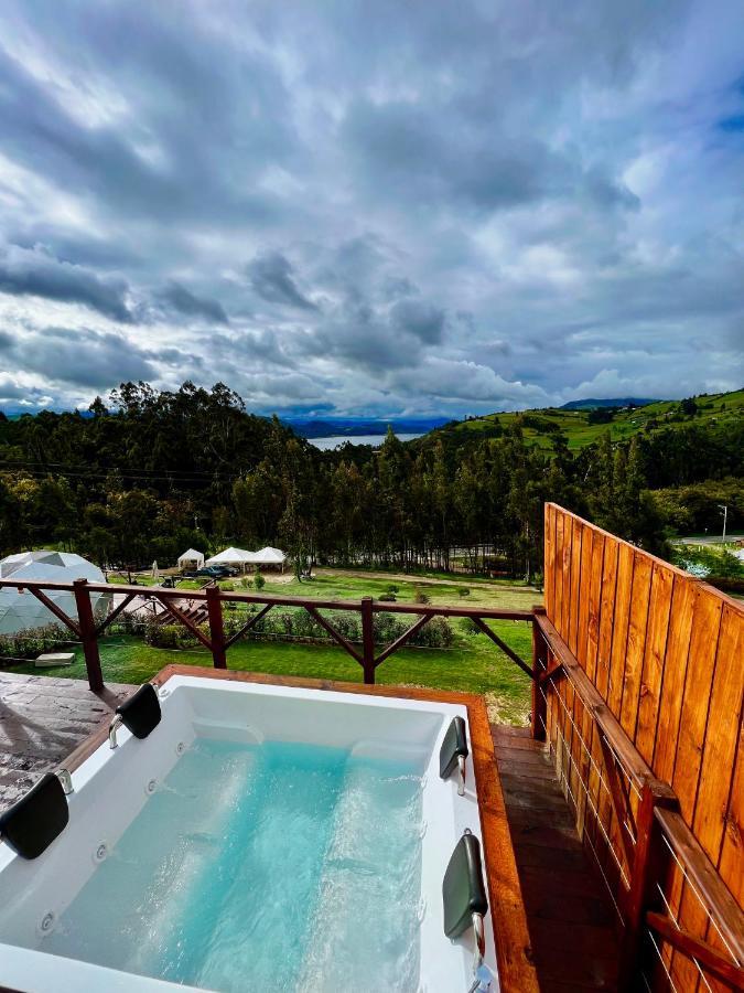 Hotel Golden Glamping Guatavita Esterno foto