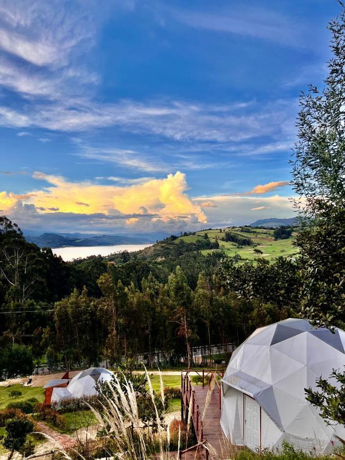 Hotel Golden Glamping Guatavita Esterno foto