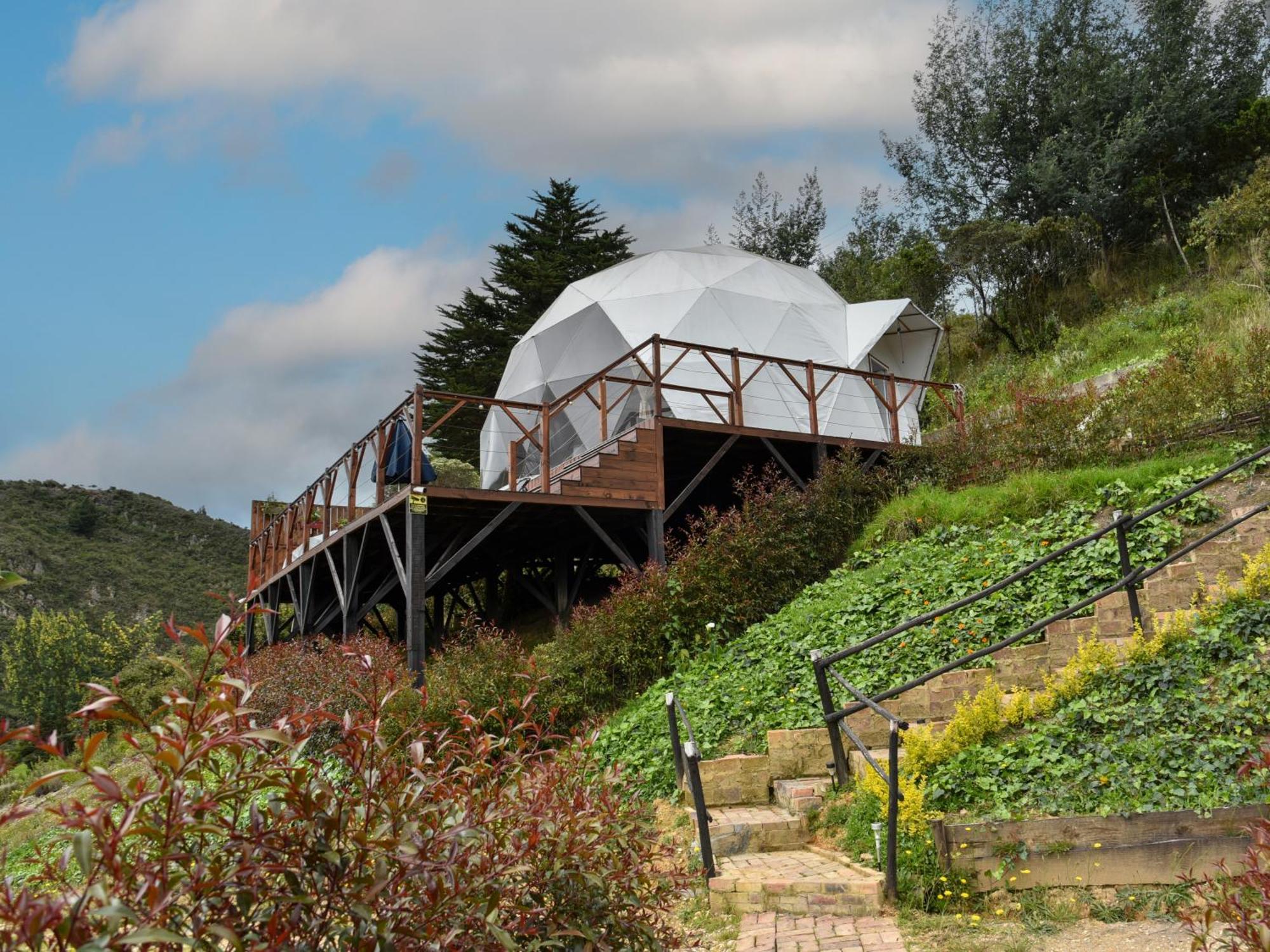 Hotel Golden Glamping Guatavita Esterno foto